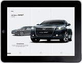 르노삼성자동차 All-New SM7 디지털 브로셔 태블릿PC 앱 개발 썸네일